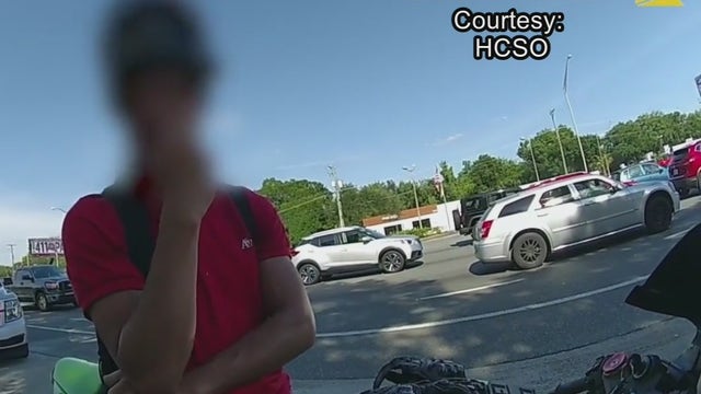 Biker who recently suffered the loss of a friend confides in deputy during traffic stop