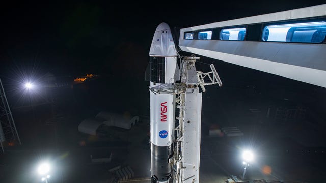 SpaceX aims for 3rd crew launch hour before Friday's sunrise