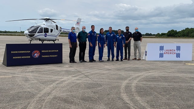 'We are really excited and ready to go':  SpaceX Crew-2 astronauts speak about upcoming mission