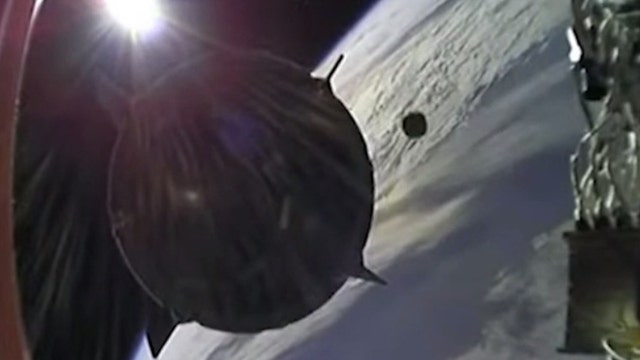 WATCH: SpaceX capsule avoids potential collision with space junk