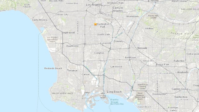 Preliminary 3.2-magnitude earthquake strikes near Huntington Park