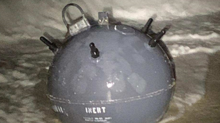 Possible naval training mine washes up on Florida beach - Vimarsana News