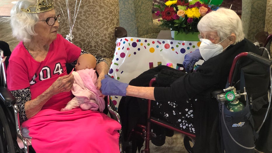 104 year old birthday florida nursing home