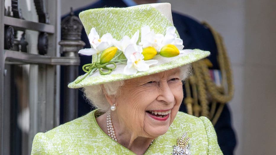 Queen Elizabeth II Visits The Royal Australian Air Force Memorial