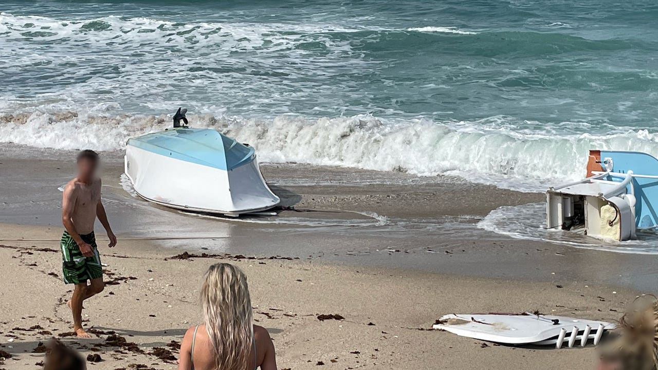 8 safely ashore after boat capsized in Melbourne Beach FOX 35 Orlando