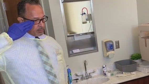 Florida hospice facility gives ill veterans bedside salutes