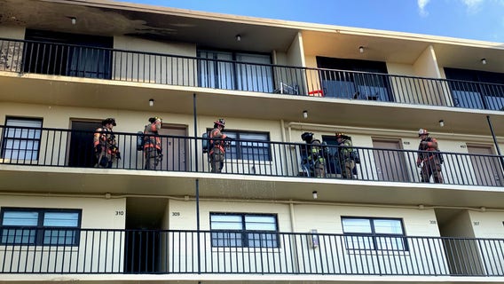 Fire breaks out at Daytona Beach condo complex