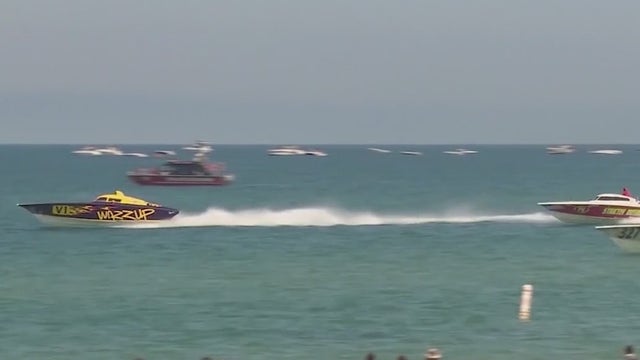 11th annual Thunder on Cocoa Beach Superboat races held Sunday