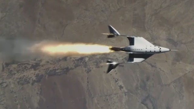 Virgin Galactic's VSS Unity completes first spaceflight