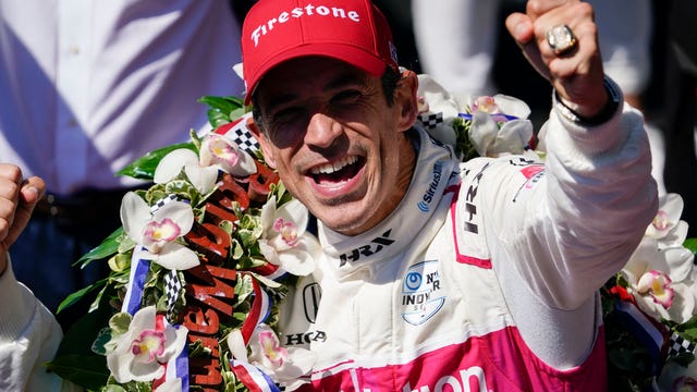 Good company: Helio Castroneves wins Indy 500 for 4th time