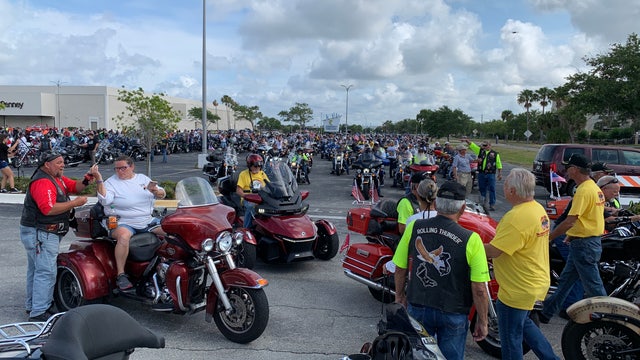 Motorcyclists gather in Central Florida for 'Rolling Thunder' rally