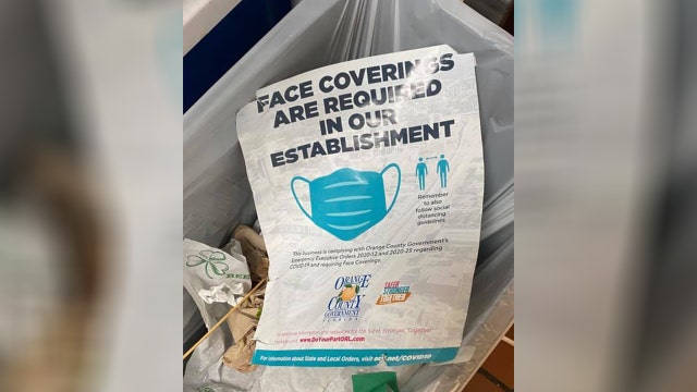 Some Central Florida businesses begin removing ‘Masks Required’ signs
