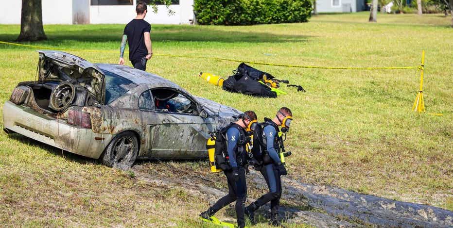 Drone pilot spots submerged car with body possibly tied to 2009 missing  person case