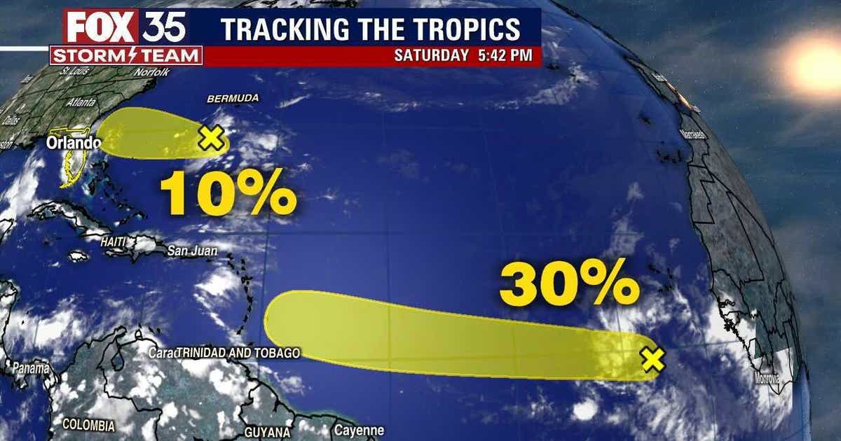 2 tropical waves on the move in Atlantic; first Pacific hurricane of ...