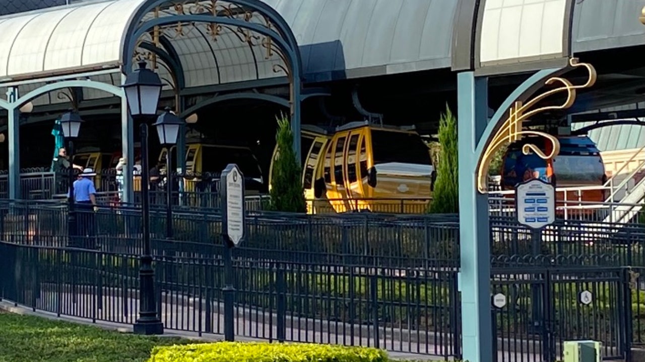 PHOTOS: Skyliner gondolas crash at Disney World for 2nd time this year: witness