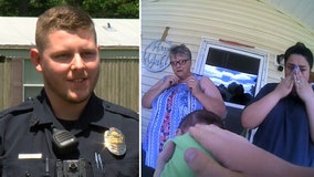 Arkansas rookie police officer saves newborn from choking