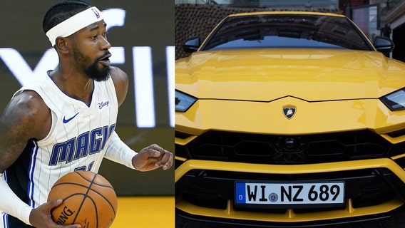 Orlando Magic player says his Lamborghini was stolen from dealership, totaled during chase