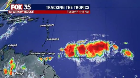 NHC: Forecasters continue to monitor tropical wave in Atlantic