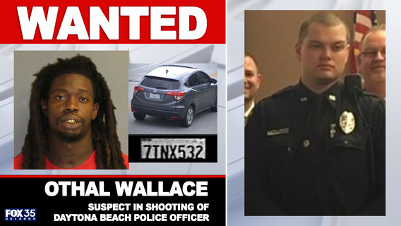 Reward increased to $200K for arrest of man accused of shooting Daytona Beach police officer