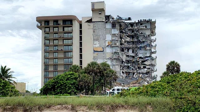 Report showed 'major' damage before Florida condo collapse