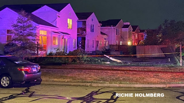 Tornado rips up homes, knocks down trees and power lines in Chicago suburbs of Naperville, Woodridge