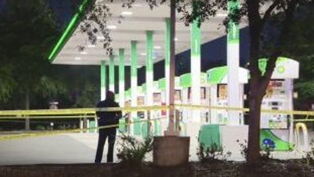 Officials: Teen dies after being shot in head, crashing into Sanford gas pumps