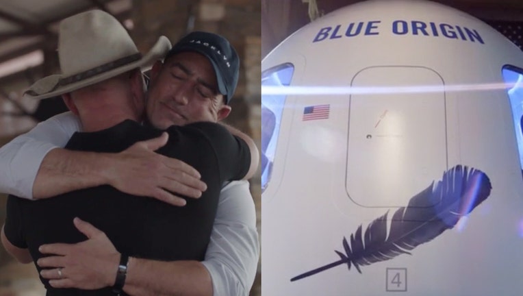 bezos space flight