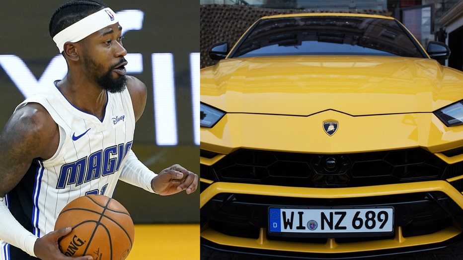 orlando magic player lamborghini 