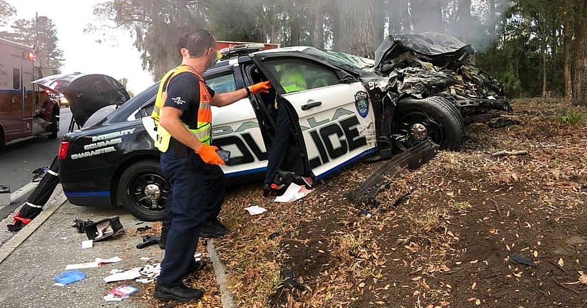 Ocala police officer has license suspended, pays fine after crash in ...