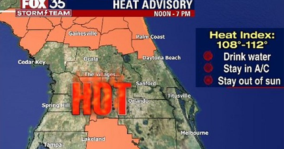 'Some of summer's worst heat' hits Central Florida on Saturday | FOX 35 ...