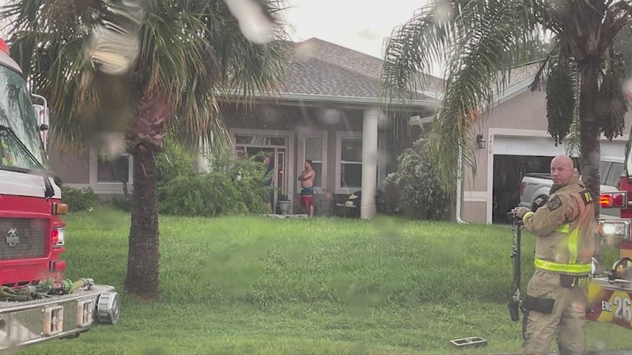 Officials Central Florida home struck by lightning FOX 35 Orlando