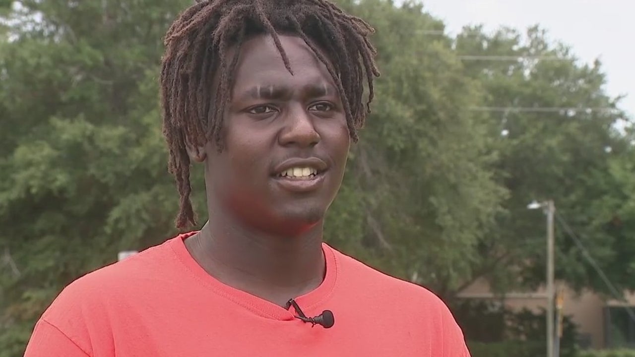 Cocoa High School athlete helps save his neighbor following crash