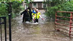 Woman rescued from home due to flooding from Elsa in Gainesville