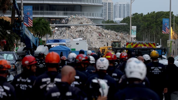 Recovery effort at collapsed Surfside condo could end soon