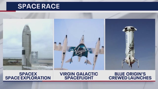 Battle of the billionaires: Space race heats up on heels of Bezos' flight
