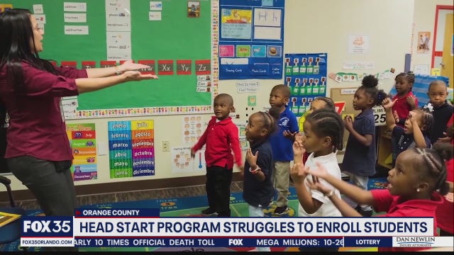 Orange County Head Start program struggles to enroll students
