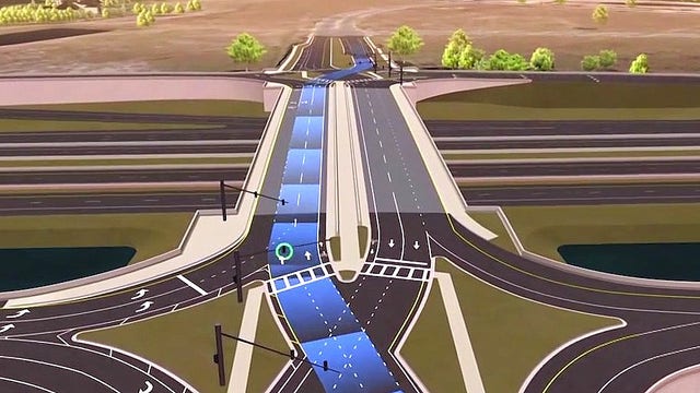 Construction set to begin on ChampionsGate diverging diamond interchange