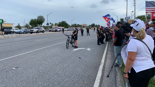 Cubans cry for change as more protests pop up across Central Florida