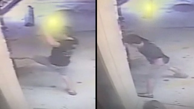 Police look to ID man who attacked vending machine, trash can in video