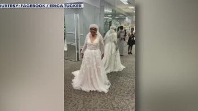 Alabama grandmother, 94, gets to try on wedding dresses 70 years after her big day