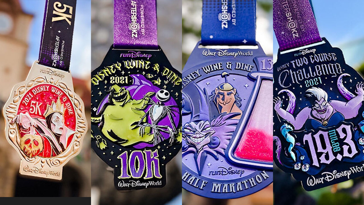 Medals revealed for 1st race weekend of runDisney's upcoming season