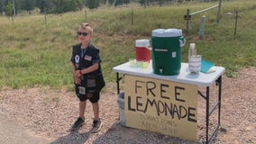 Sturgis bikers flock to boy's lemonade stand