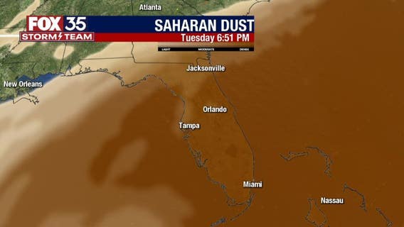 New round of Saharan dust headed for Florida could keep tropics quiet