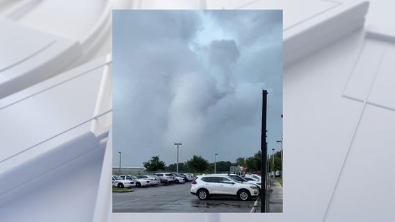Possible tornado spotted in New Smyrna Beach