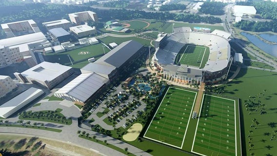 Proposal calls for expanded UCF football stadium, Athletics Village