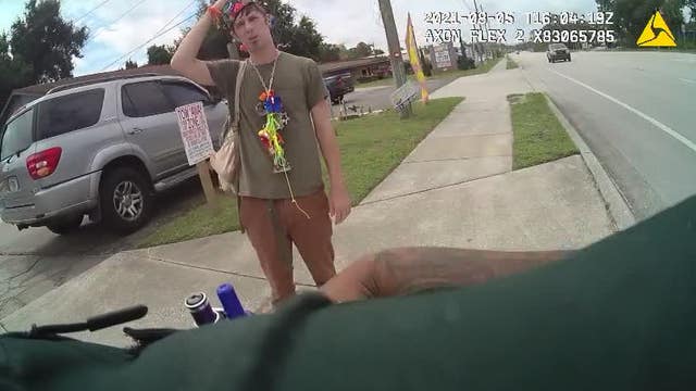 Man accused of throwing water on child at DeBary park