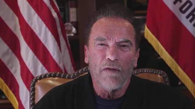 Arnold Schwarzenegger says anyone who doesn't wear a mask is a schmuck