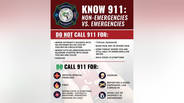 Seminole Fire Rescue asks residents to limit calling 911 due to busy hospitals