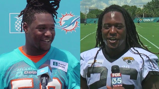 Griffin brothers living apart in the NFL and enjoying the rivalry