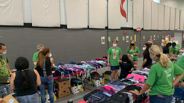 Florida nonprofit gives school supplies to families in need